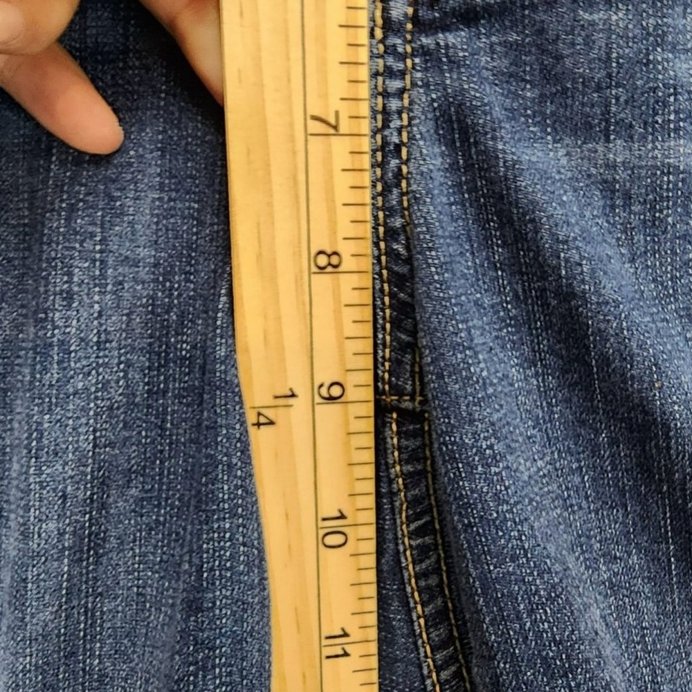 Torrid Jeans Womens 12 Petite Dark Wash Stretch Mid Rise Shaping Skinny - Picture 6 of 14
